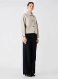 Esmaee- Stopover Jacket - Cream Chevron