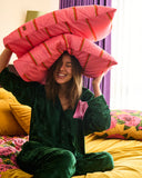 KIP & CO - Candy Pine - Velvet Long Sleeve Shirt & Pant Pyjama Set