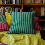 Sage x Clare - Nadine Linen Euro Pillowcase Set - Forest