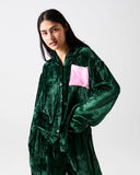 KIP & CO - Candy Pine - Velvet Long Sleeve Shirt & Pant Pyjama Set