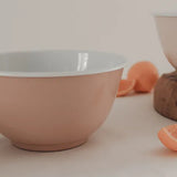 Dishy - Clay Pink Enamel Bowl 26cm