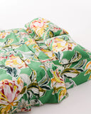 KIP & CO - Somerset Green - Organic Cotton Flat Sheet King