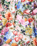 Kip & Co - Cottage Garden - Organic Cotton Fitted Sheet King
