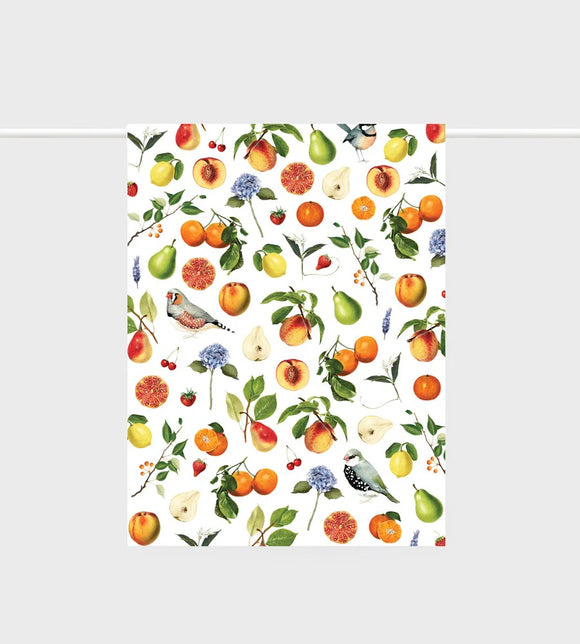 Father Rabbit - Tea Towel - Summer Fruits