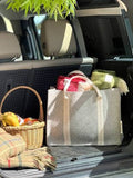 The Wool Bag - Navy Blue Lining