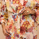 Sage x Clare - Cora Cotton Bath Robe - Pearl