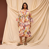 Sage x Clare - Cora Cotton Bath Robe - Pearl