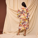 Sage x Clare - Cora Cotton Bath Robe - Pearl