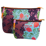 Sage x Clare - Leilani Pouch - Garnet
