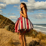 Sage x Clare - Selene Tote Bag - Azure