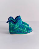 Kip & Co - Wilderness Tartan Sherpa Kids Ankle Boot
