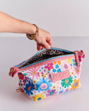 Kip & Co - Rainbow Flowers - Toiletry Bag