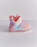 Kip & Co - Pastel Dreams Tartan Sherpa Kids Ankle Boot