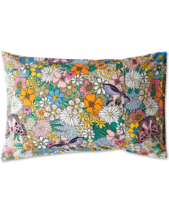 Kip & Co - Bliss Floral Organic Cotton Pillowcase