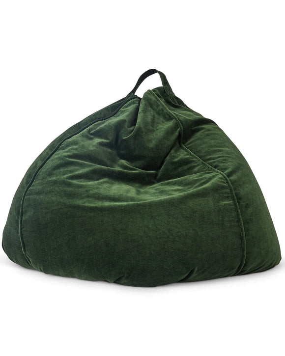 KIP & CO - Kombu Green Velvet Beanbag Cover