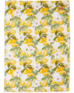 KIP & CO - Summer Lily White Linen Tea Towel