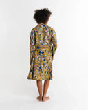 KIP & CO - Birds Of Paradise - Linen Robe