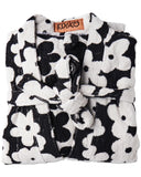 KIP & CO - Flower Face Terry - Bath Robe S/M