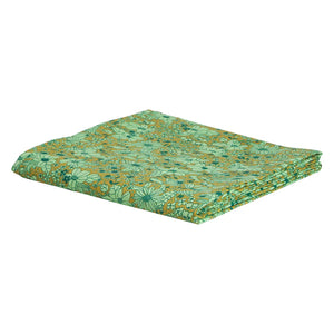 Sage x Clare - Evette Cotton Flat Sheet - Olive