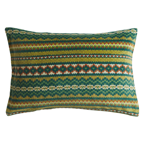 Sage x Clare - Arlette Velvet Printed Pillowase - Forest Std Single