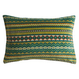 Sage x Clare - Arlette Velvet Printed Pillowase - Forest Std Single