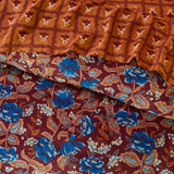 Sage x Claire - Margot Linen Quilt Cover - Mahogany Super King