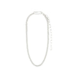 Pilgrim - Heat Recycled Chain Necklace - Silver Plated