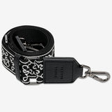 Jacquard Bag Strap - Medium - Black