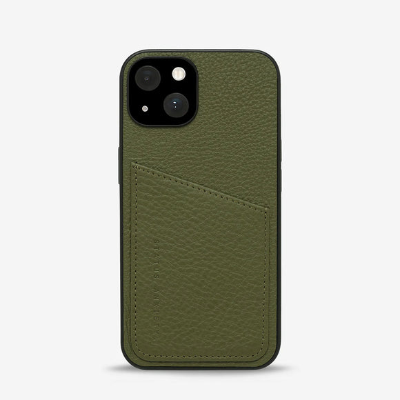 Status Anxiety - Whos Who - Phone Cover Khaki 14