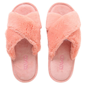 KIP & CO - Womens Slippers - Blush Pink