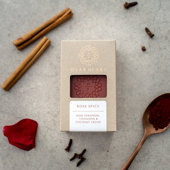Dear Heart - Rose Spice Handmade Soap