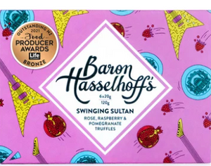 Baron Hasselhoff's - Swinging Sultan 6pk - Rose, Raspberry Truffle 120g
