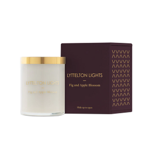 Lyttleton Lights - Fig & Apple Blossom Candle