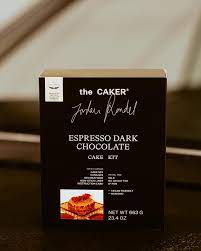 The Caker - Espresso Dark Chocolate Cake Kit