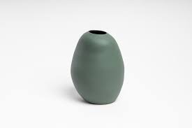 NED Collections - LT Harmie Vase - Darby, Forest Green