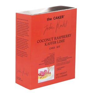 The Caker - Coconut Raspberry Lime Leaf Cake Kit